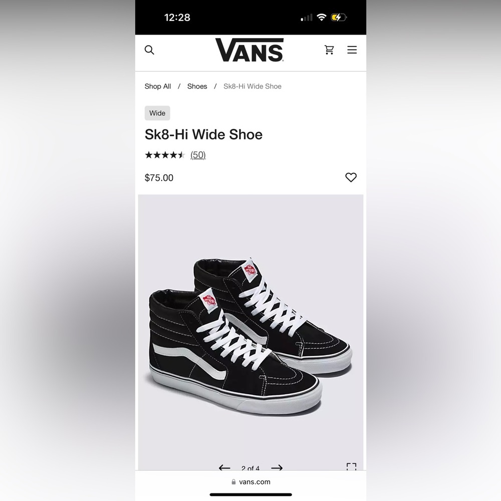 Vans high tops